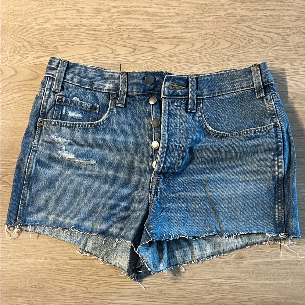 Universal Thread Distressed Blue Jean Shorts